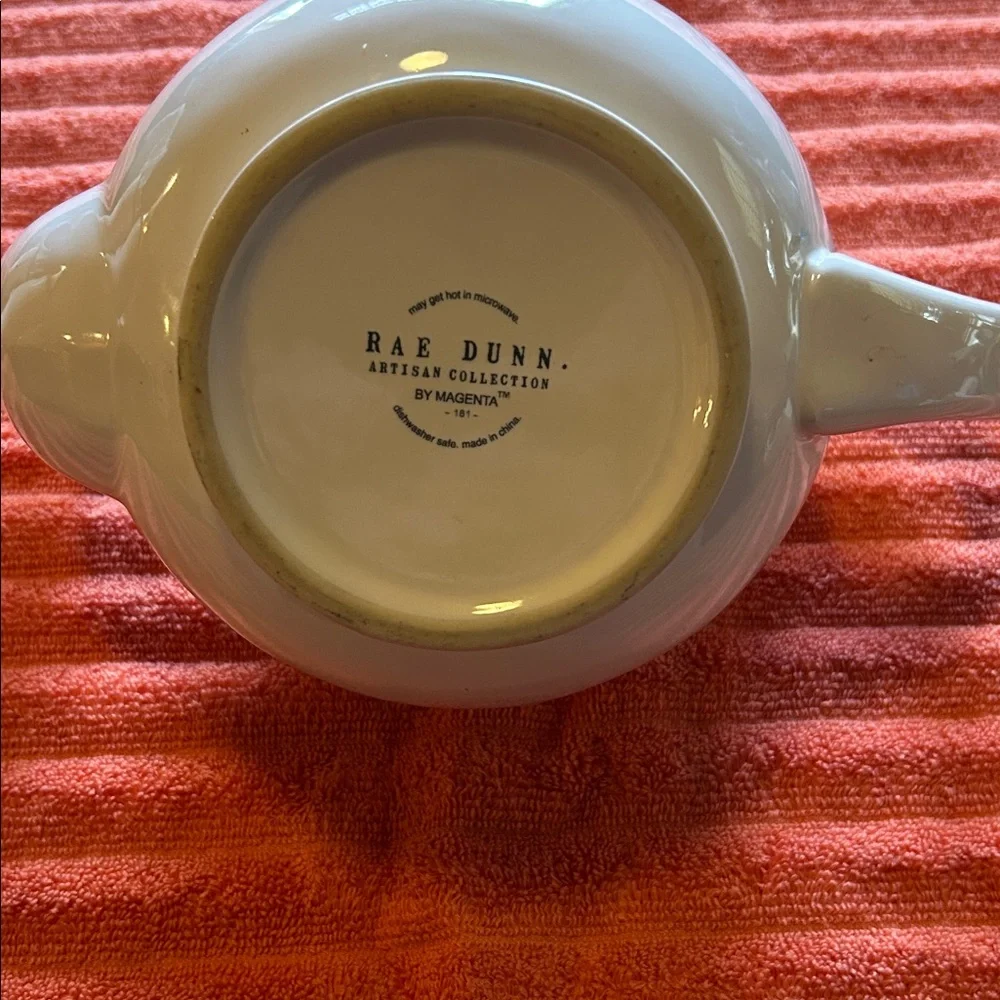 Rae Dunn Tea Pot White Ceramic - Picture 3 of 5